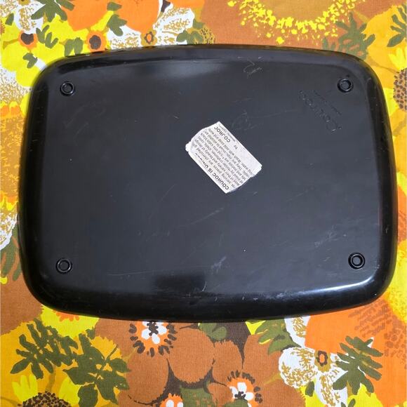 Vintage Couroc California Poppy Tray 12.5x9.5 Mid Century Modern MCM Barware - Picture 5 of 9